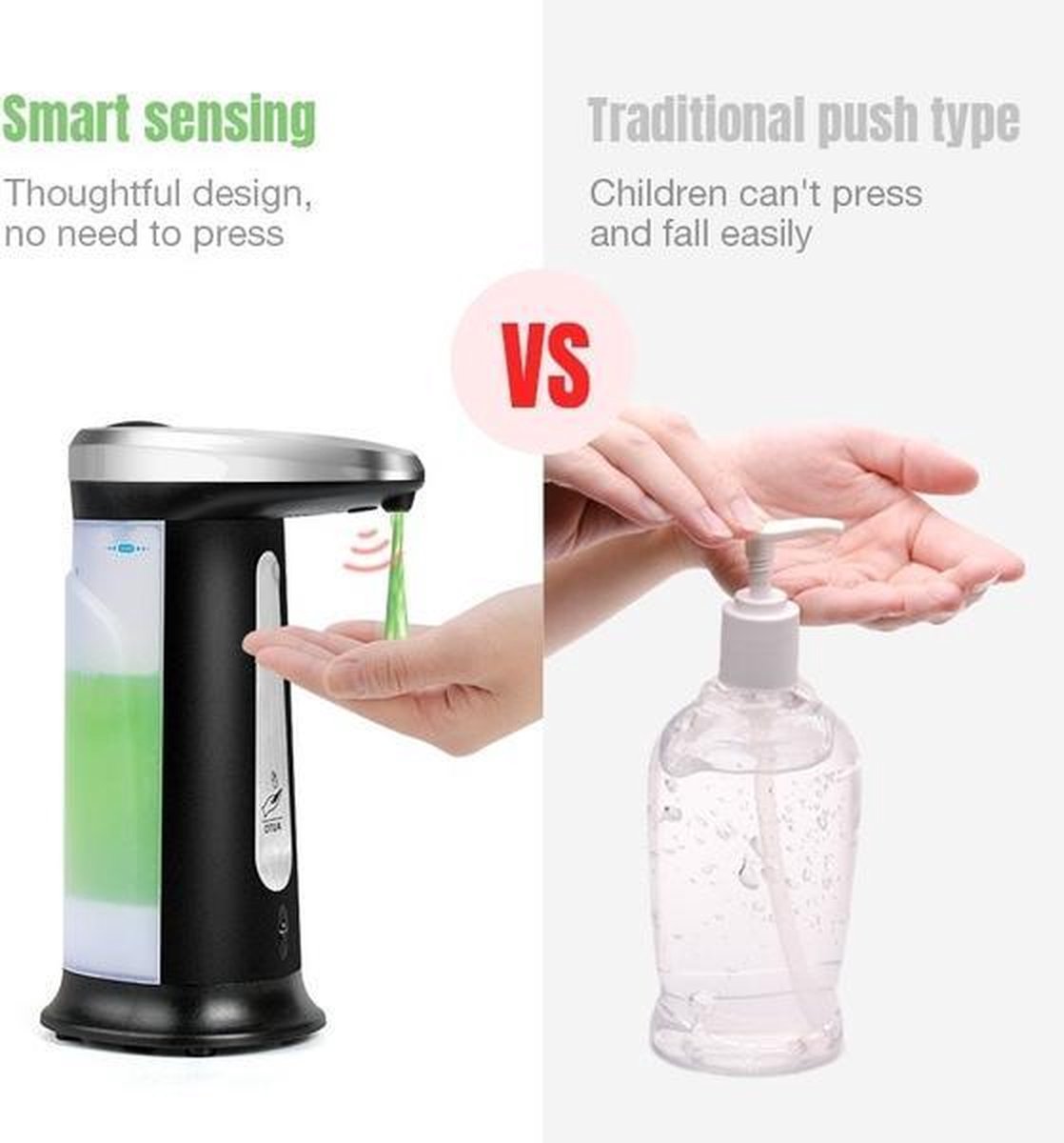 Finether Automatische - zeepdispenser - 400mL