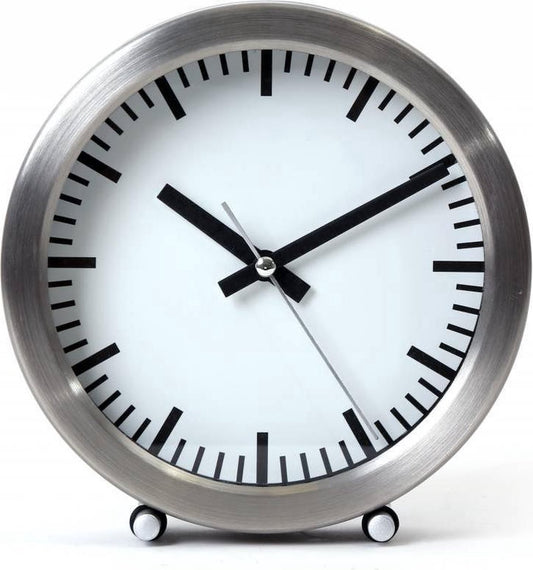 Platinet PZASS wekker Mechanische wekker Roestvrijstaal