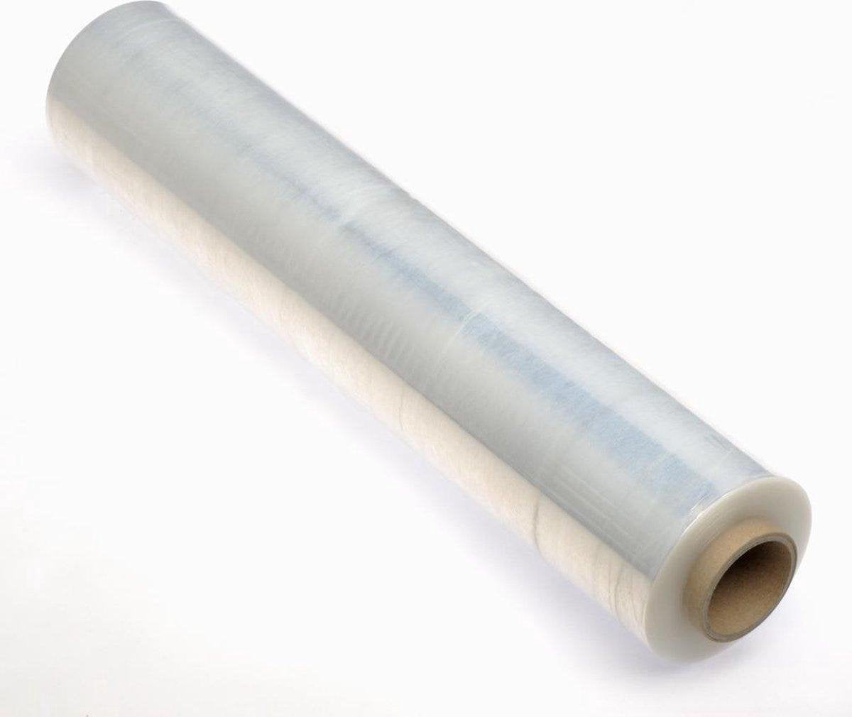 Box of 6 rolls of hand wrapping film - sealing film - stretch film - 50cm -23ym, 300 meters, transparent