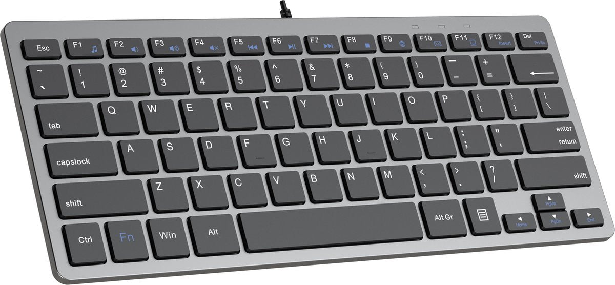 Platinet PMK120BS Bedraad Toetsenbord - Qwerty - Zwart