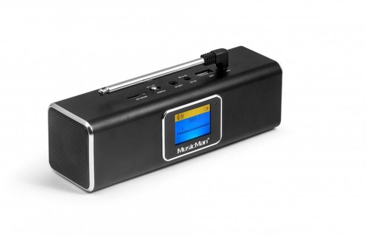Technaxx MusicMan BT-X29 6 W Mono draadloze luidspreker Zwart