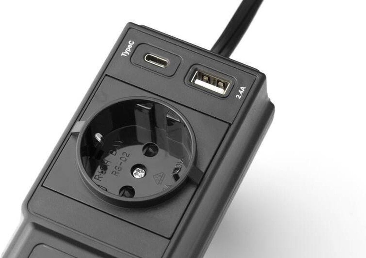 Technaxx TE21 Auto 12V spanningsomvormer met 2 USB poorten en 1 x 230V stopcontact max. 200W