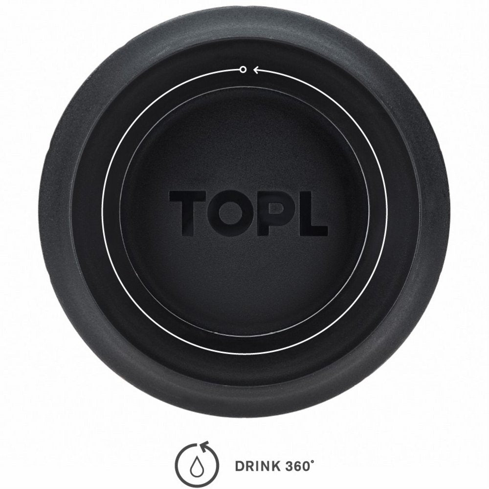 TOPL TPL8TG Vacuüm isoleerbeker - Roestvrijstaal - Met slimme deksel - 236 ML - Teal groen