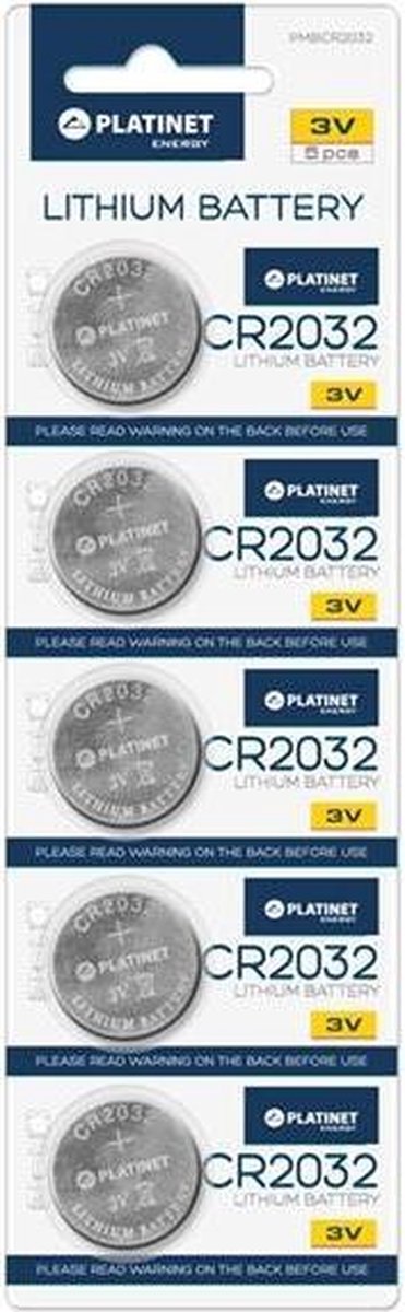 Platinet PMBCR2032 household battery Single-use battery CR2032 Lithium 3 V