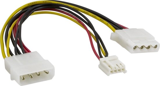 DELTACO DEL-115, Internal Y cable for 3.5'' and 5.25" CD-ROM drives