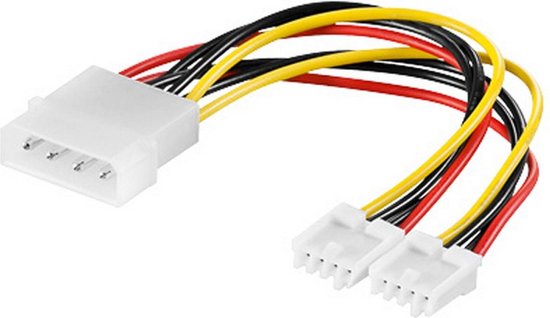 DELTACO DEL-115A, Y-cable internal for 2p 3.5 "