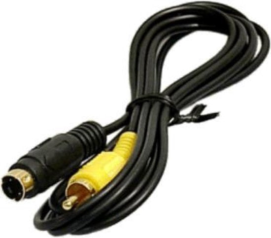 AWM COMSVID_1.8M Composiet Male - SVideo Male 1.8M