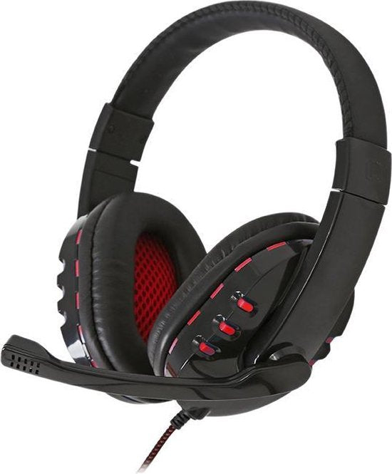 Platinet FH5401 Gaming Headset - Stereo - Extra Bass - Comfortabele Hoofdband - Zwart