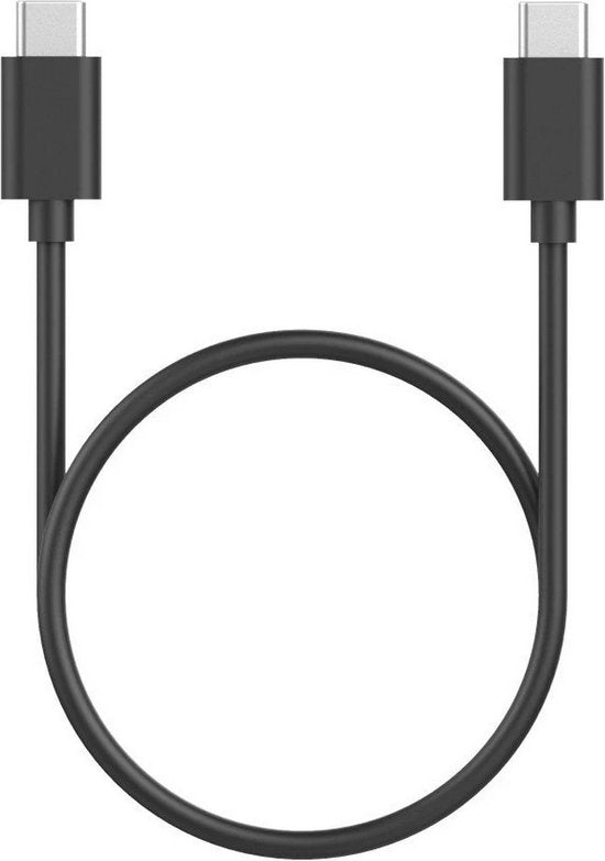 Fontastic 251290 USB-C naar USB-C kabel - 1.2 meter - Zwart