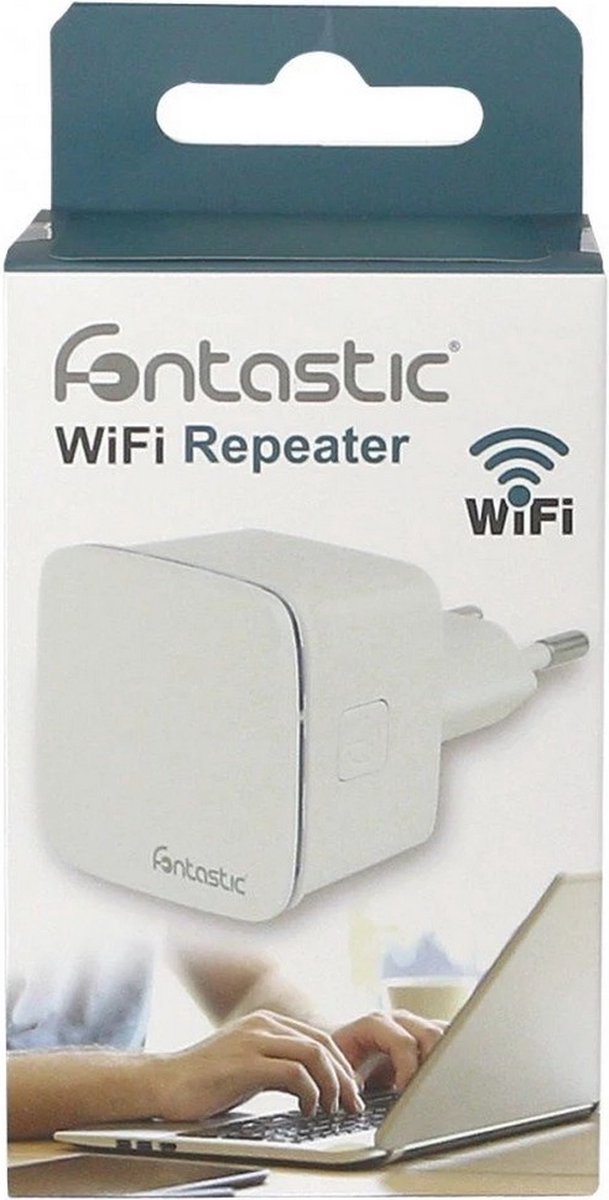 Fontastic 253393 WIFI Repeater - Range Extender - Access-Point IEEE 802.11B/G/N WIT - 300 Mbit/s