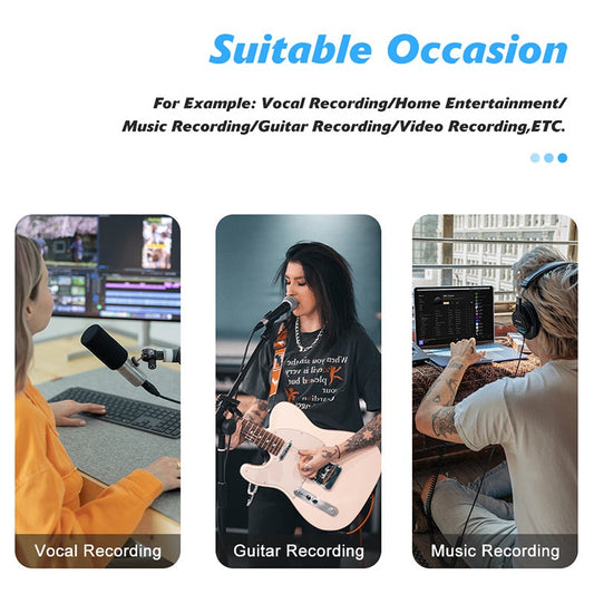 NÖRDIC SGM-221 - USB-audio-interface - twee ingangen - 24bit - 192KHz met XLR