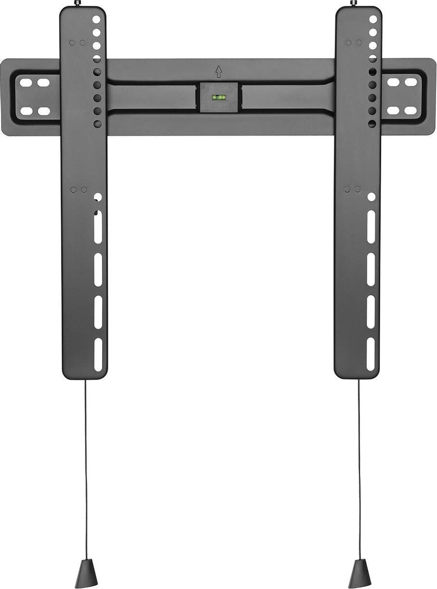 DELTACO OFFICE ARM-0150, Fixed TV bracket with spirit level, 32"-55 inch, max. 35 kg, black