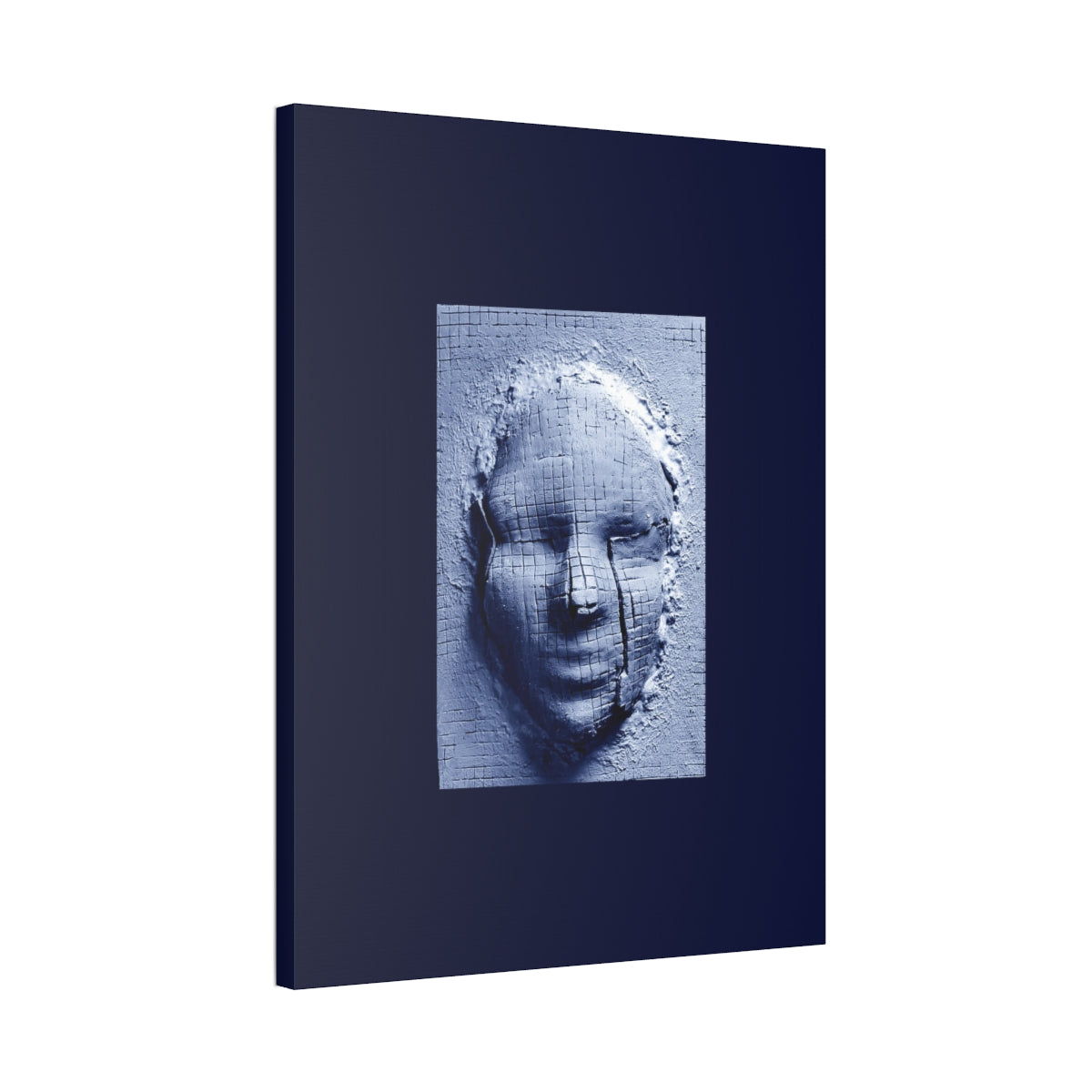 Canvas painting - Acrylic print - Sculpture on Canvas - Face of woman - Wall decoration