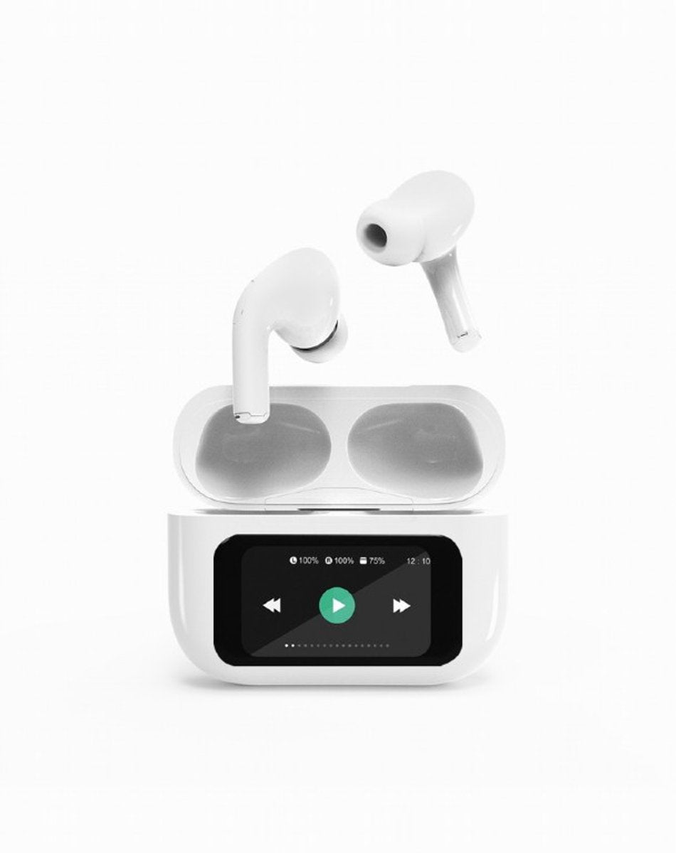 Gembird BT In-Ear Oordopjes met Active Noise Cancelling - Met LCD - Draadloos - Bluetooth 5.3 - ANC en ENC
