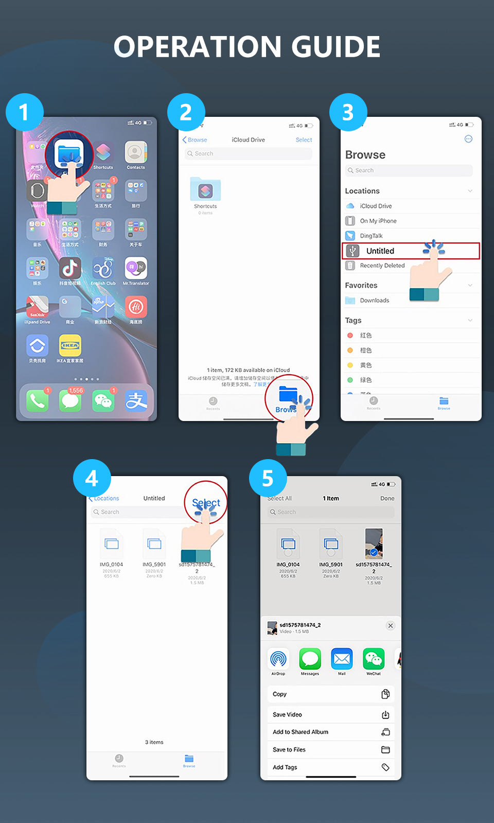 NÖRDIC CRD-042 Lightning Kaartlezer - MicroSD - UHS-I - geschikt voor Smartphone en Tablet - Zilver