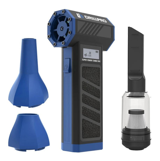 Delmark Turbo Fan – 130.000 RPM | Brushless Motor | 300g Luchtdruk