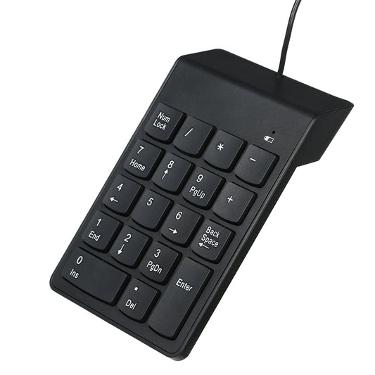 Gembird Numeriek Toetsenbord - Draadloos - Toetsenborden - Numpad USB - Zwart