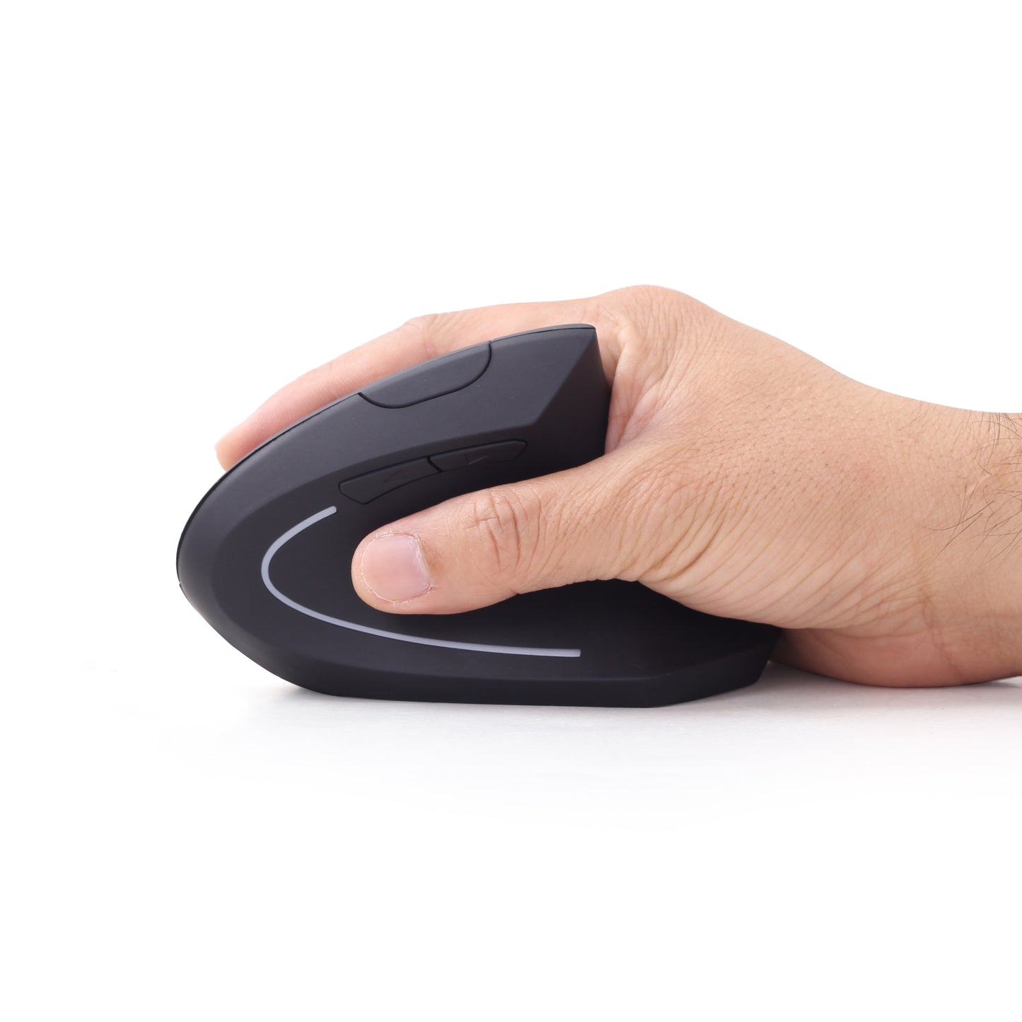 Gembird Ergonomic Wireless Vertical Mouse - 6-Button - Black