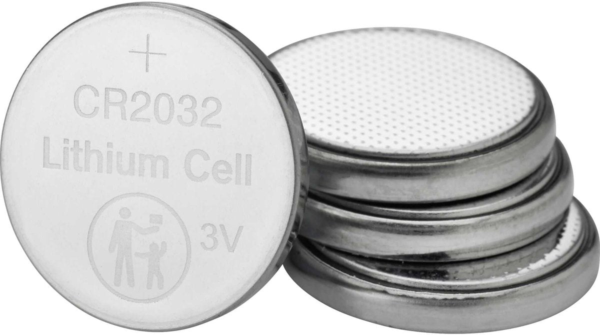 Verbatim Lithiumbatterij CR2032 3V 4 Stuks Voor Horloges, Rekenmachines, Afstandsbedieningen