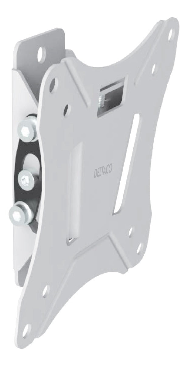 DELTACO OFFICE ARM-0510 Wall bracket for tablets - Tiltable - Max. 25 kg - White