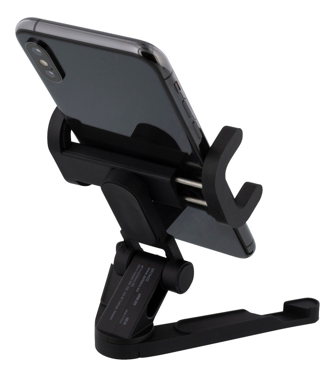 DELTACO ARM-269 Universal Portable Stand for Smartphone - 360 Rotation