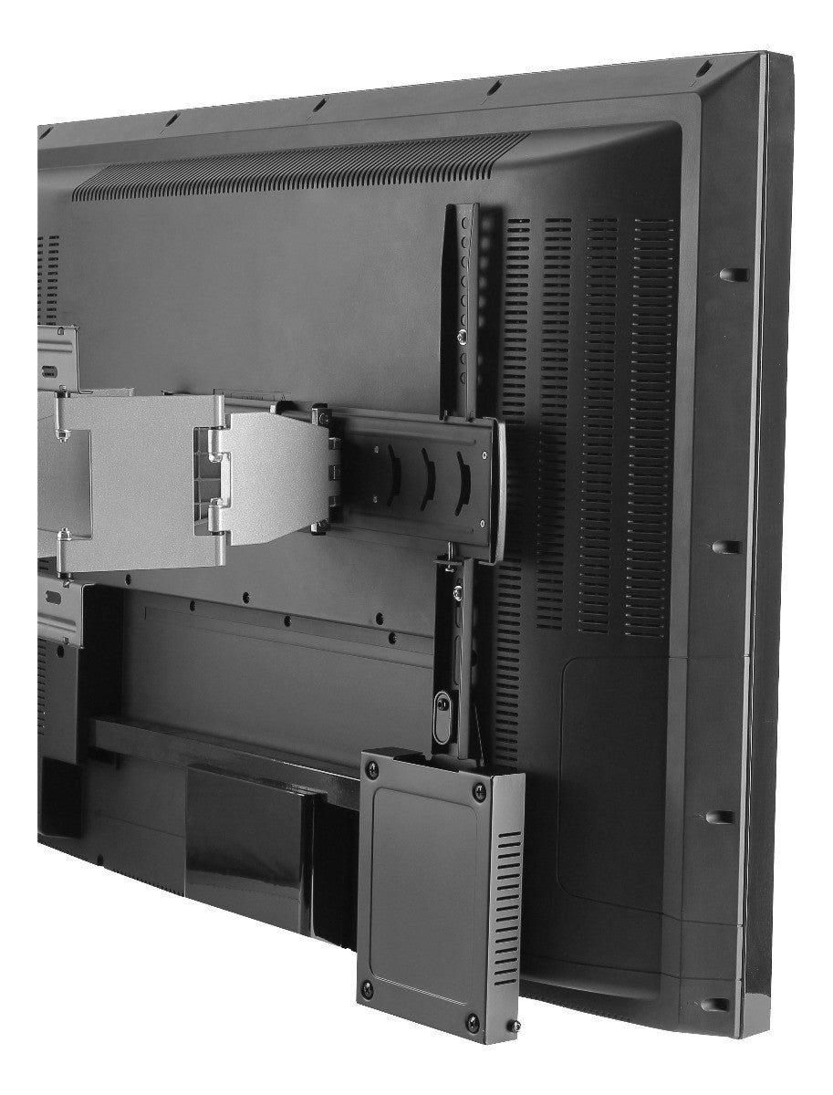 DELTACO ARM-535 Universal anti-theft protection set for media boxes - Mounting kit - Steel - Black
