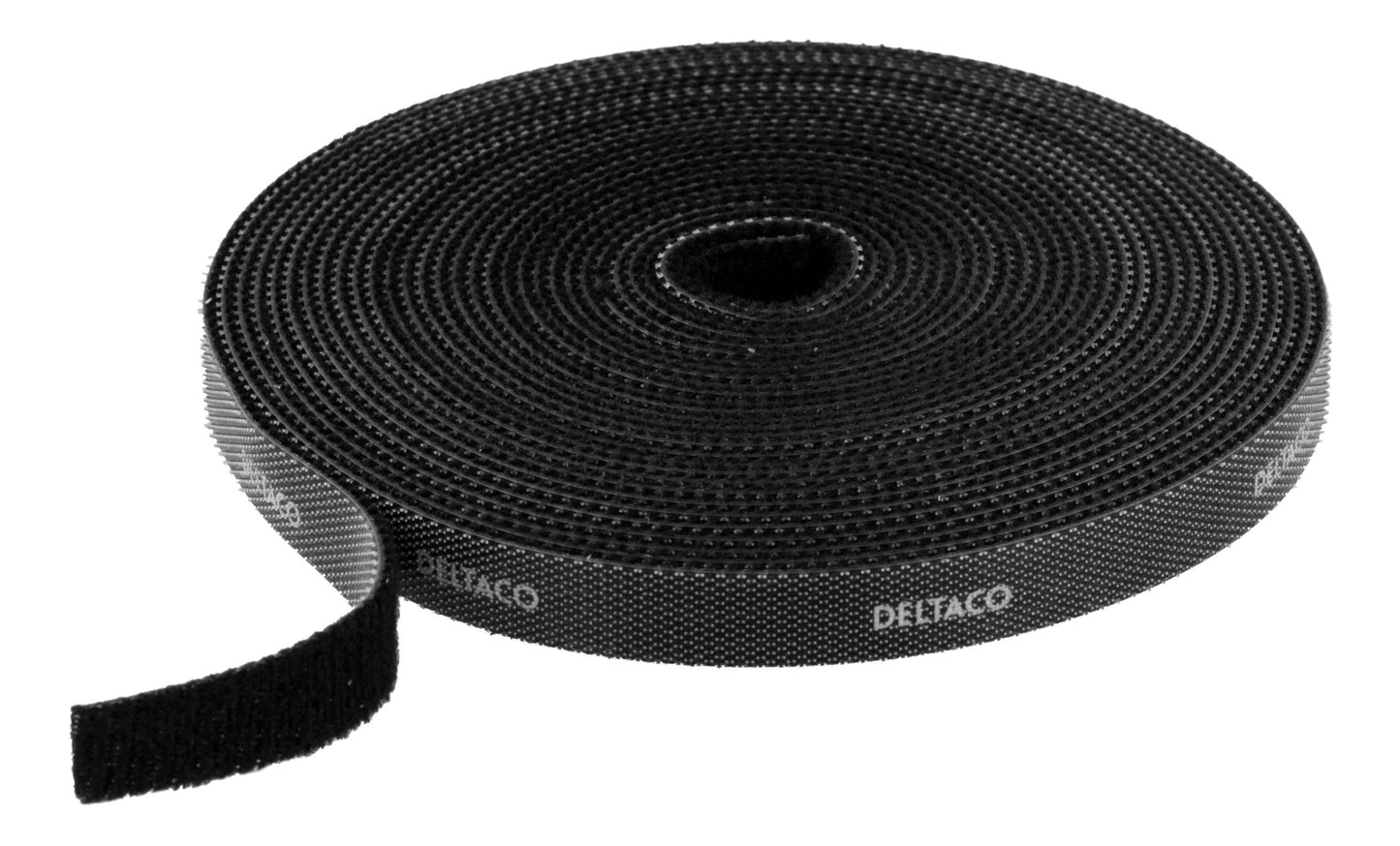 DELTACO CM05S Cable Tie - 5 meters - black