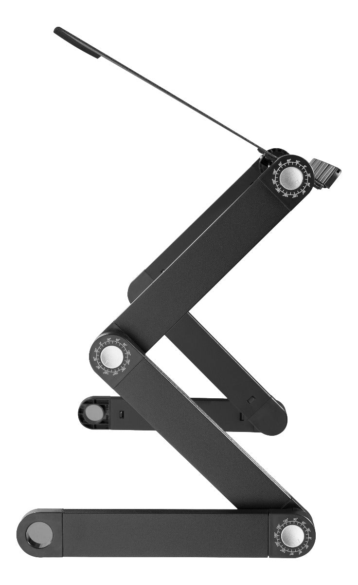 DELTACO OFFICE DELO-0305 Laptop Table Stand - Tiltable - Black