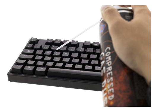 DELTACO GAMING GAM-043 Perslucht in blik 600 ml - Flexibel mondstuk
