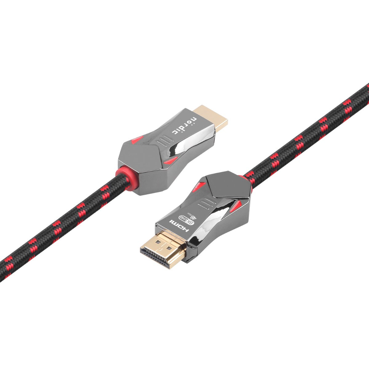 NÖRDIC HDMI-N1023B - Ultra High Speed - HDMI 2.1 - 8K 60Hz - 4K 120Hz - 48Gbps - 2m