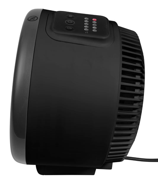 NORDIC HOME HTR-520 Fan Heater met Vortex technologie - 2000W - Zwart