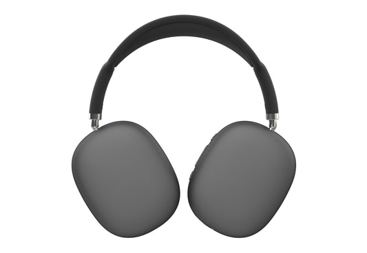 Platinet Bluetooth Hoofdtelefoon met ANC + ENC - Draadloos - 50 Uur Batterij - Ruisonderdrukking - Microfoon - Grijs