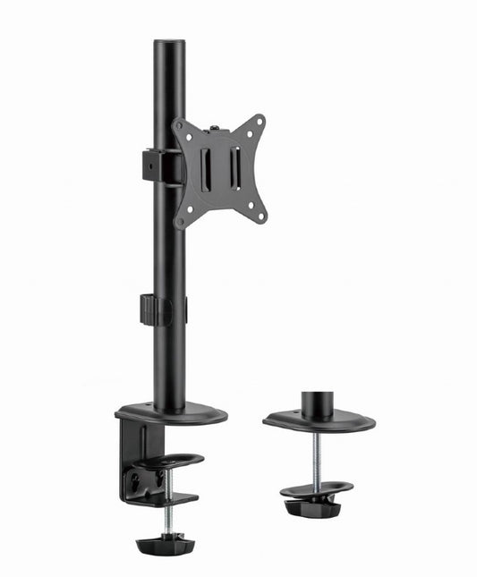 Gembird MA-D1-02 Monitor Arm - For 1 Screen - Swivel - Tilt - Rotating - 17”-32” - Black