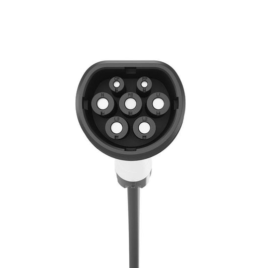 EnerGenie Type 2 Laadkabel - 3-Fase 16A (11 kW) - Beschikbaar in 4m en 8m - Zwart