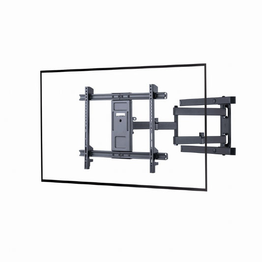 Gembird WM-80ST-05 TV Wall Mount - Swivel and Tilt - For 37" - 80'' Inch - Up to 50 KG - Black