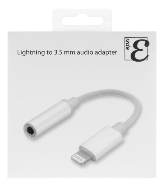 DELTACO EPZI IPLH-595 Lightning auf 3,5 mm Audioadapter - Silber