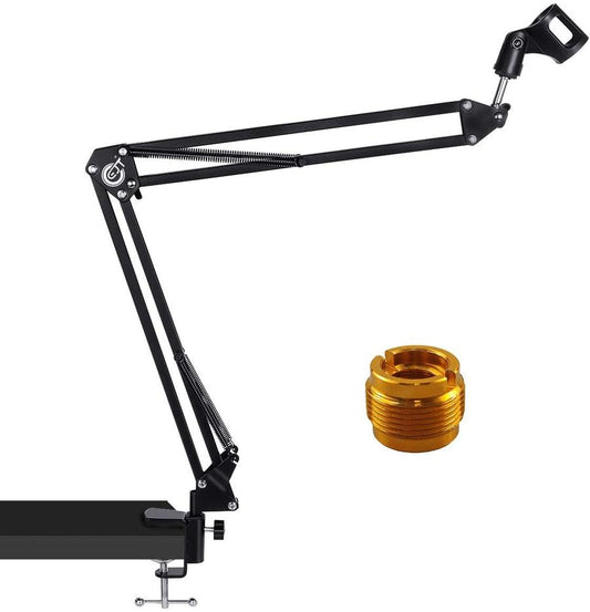 NÖRDIC MFK-002 Microfoonstatief voor tafel, 70 cm, Zwart