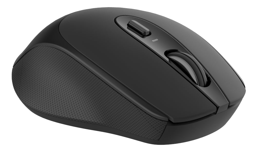 DELTACO MS-804 Silent Wireless Optical Compact Mouse - 1600 DPI - Black