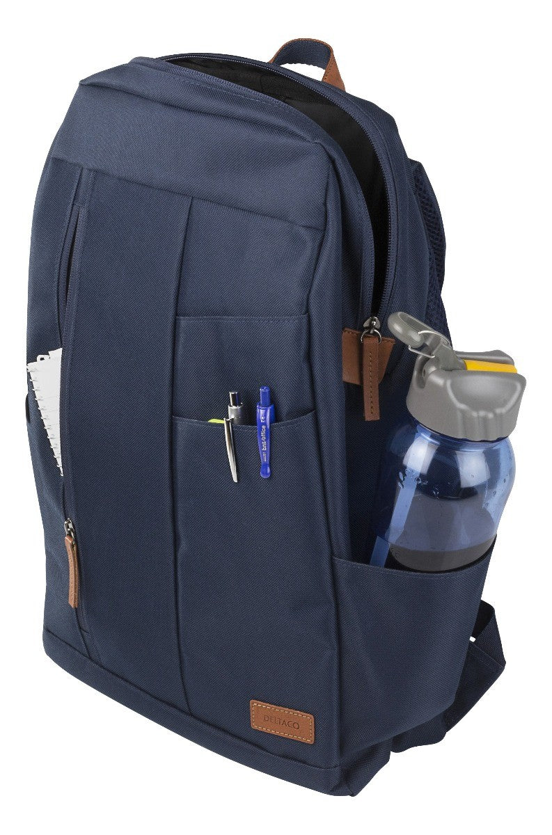 DELTACO NV-782, Rugzak voor laptops, tot 15,6", 17,9 liter, polyester, blauw