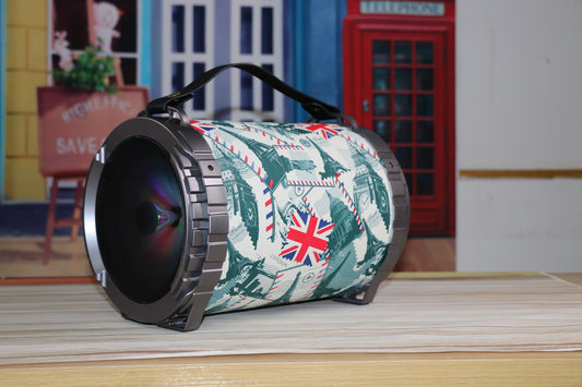 Platinet OG73P BAZOOKA Bluetooth V2.1 Luidspreker - 20W - Draadloos - Karaoke functie - Zwart