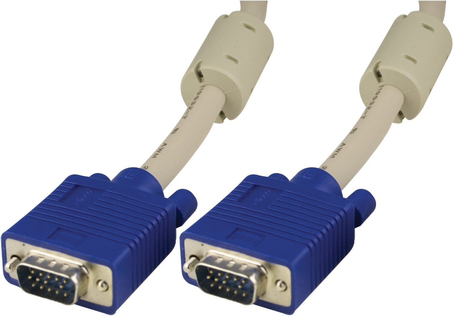 DELTACO RGB-8G, VGA (D-Sub), VGA (D-Sub) VGA monitor kabel, 1 meter