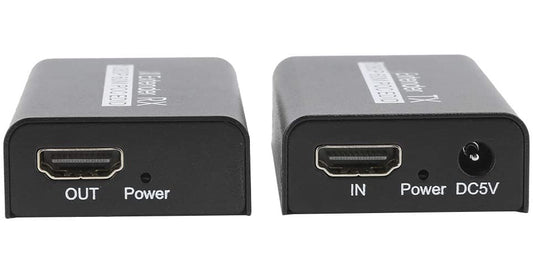 NÖRDIC SGM-187 HDMI Extender set over ethernet Cat6 - 60 m - 1080P 60Hz - Zwart