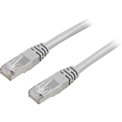 DELTACO STP-635, Cat6, F/UTP netwerkkabel, 35 meter, LSZH (Halogen Free), Grijs