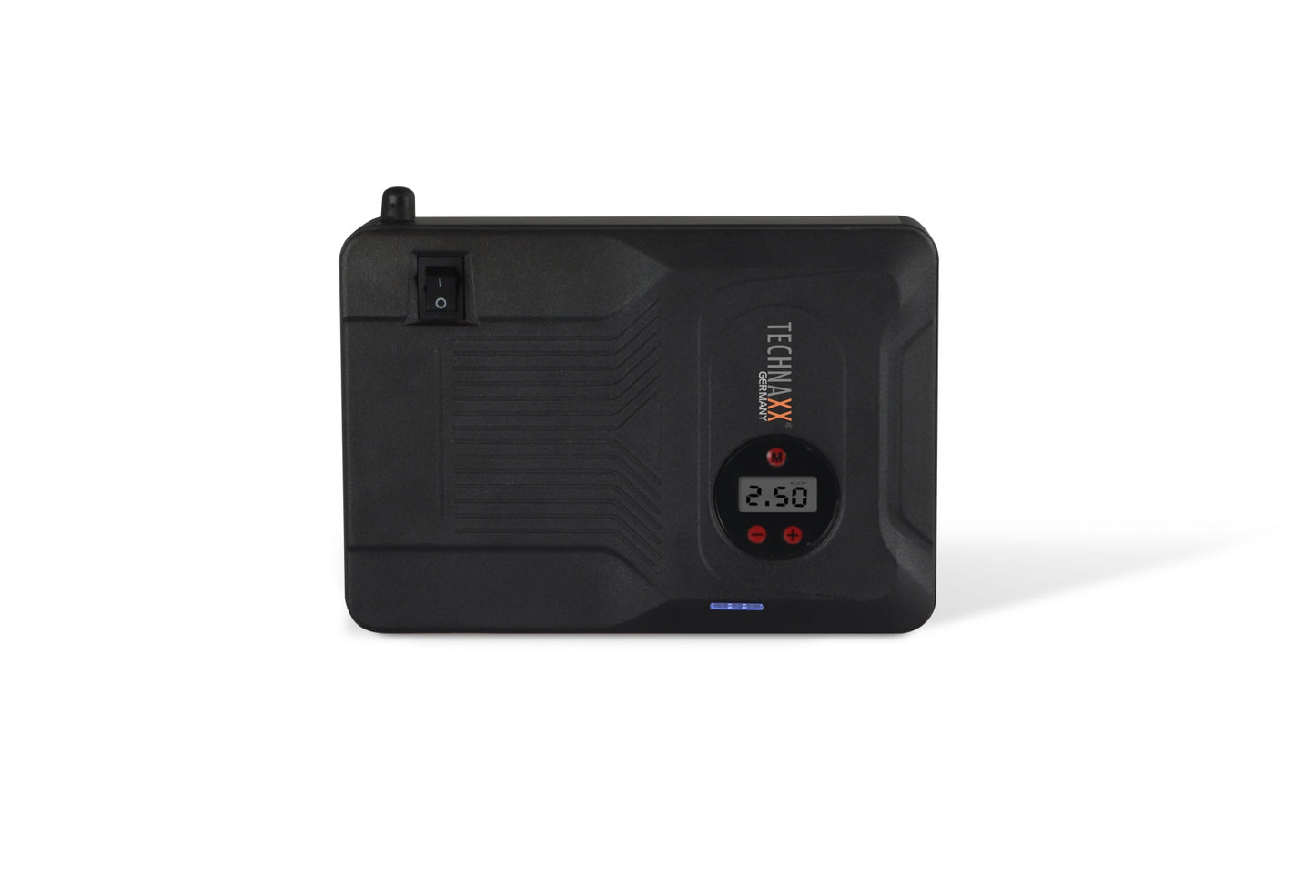 Technaxx TX-219 - 4 in 1 Multifunctionele Accustarter, Compressor en Powerbank - 14000mAh Batterij - LED lamp - 3.5Bar Compressor - USB uitgangen - Zwart