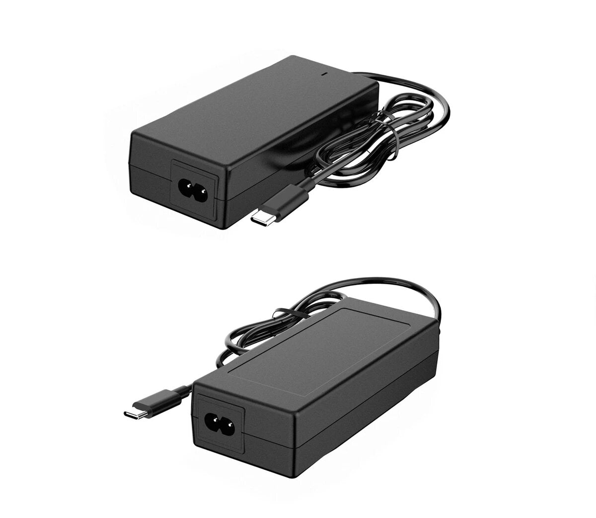 NÖRDIC USBA-N1006, USB-C Laptopoplader 87W PD, 1 meter, Zwart