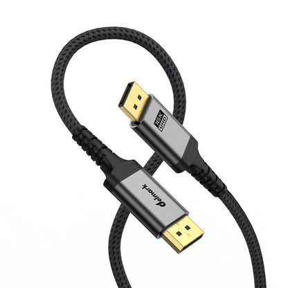 Delmark Displayport 2.0 Kabel - 16K60Hz 8K120Hz - 80Gbps - Ultra HD - Grijs