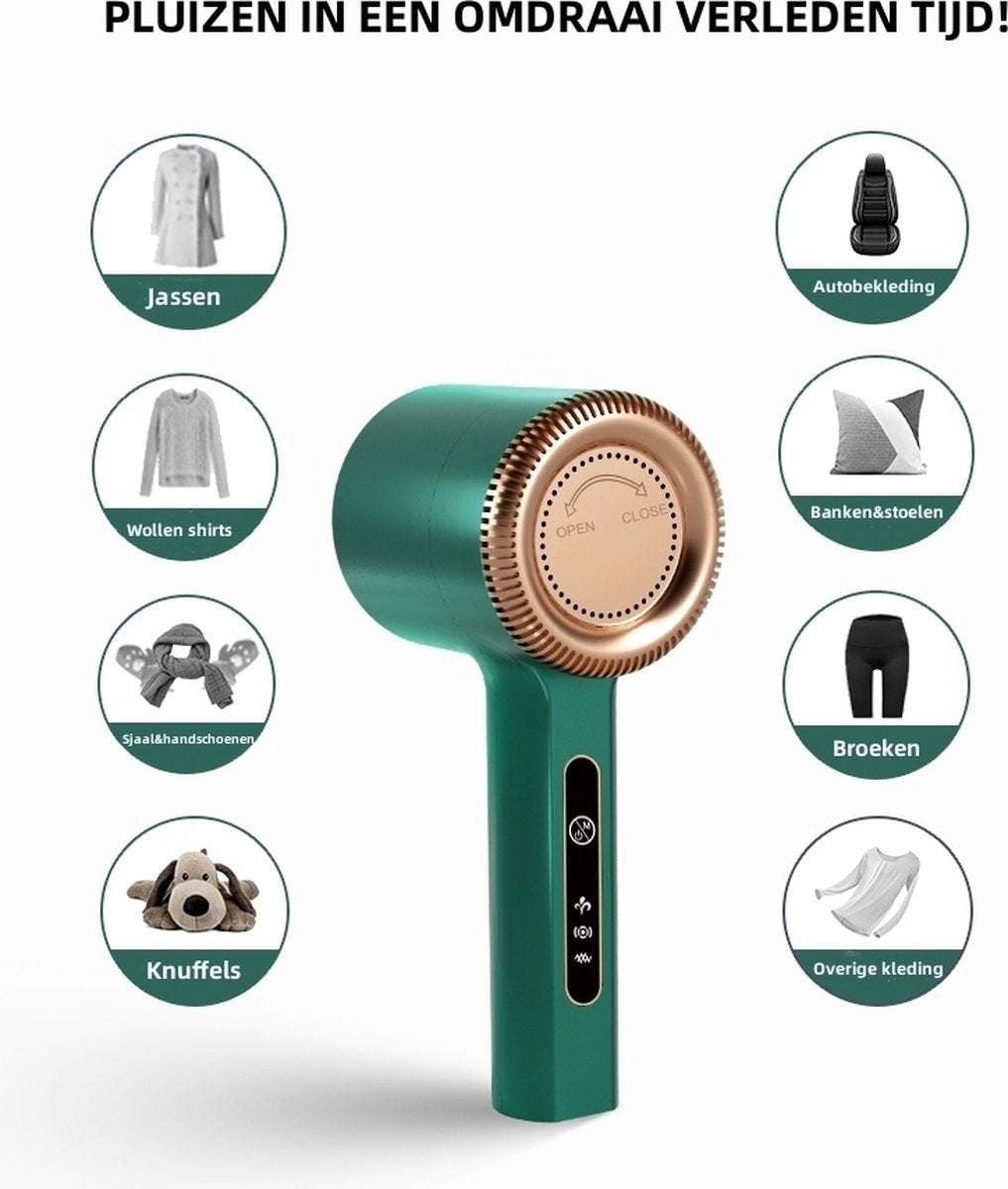 Pluizenverwijderaar electrisch - Ontpluizer - Pluizenverwijderaar kleding - Draadloos - USB oplaadbaar - 2024 Model