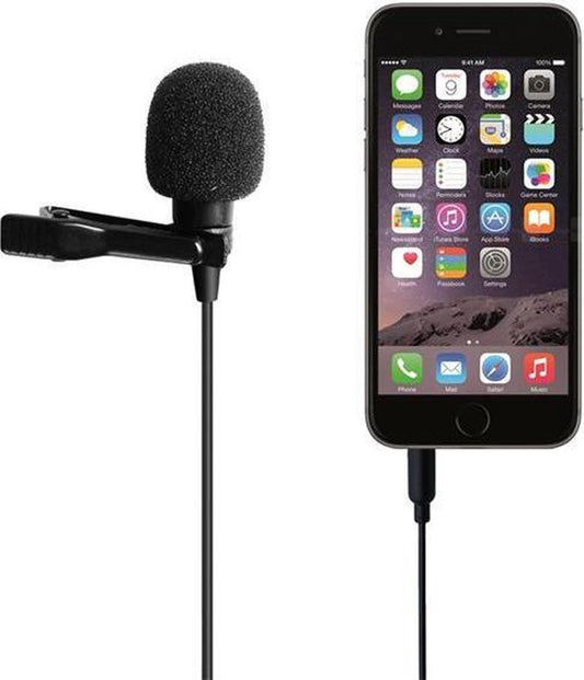 MAONO AU-100, clip-on microfoon, omnidirectionaal o.a. voor DSLR-camera's, camcorders, PC
