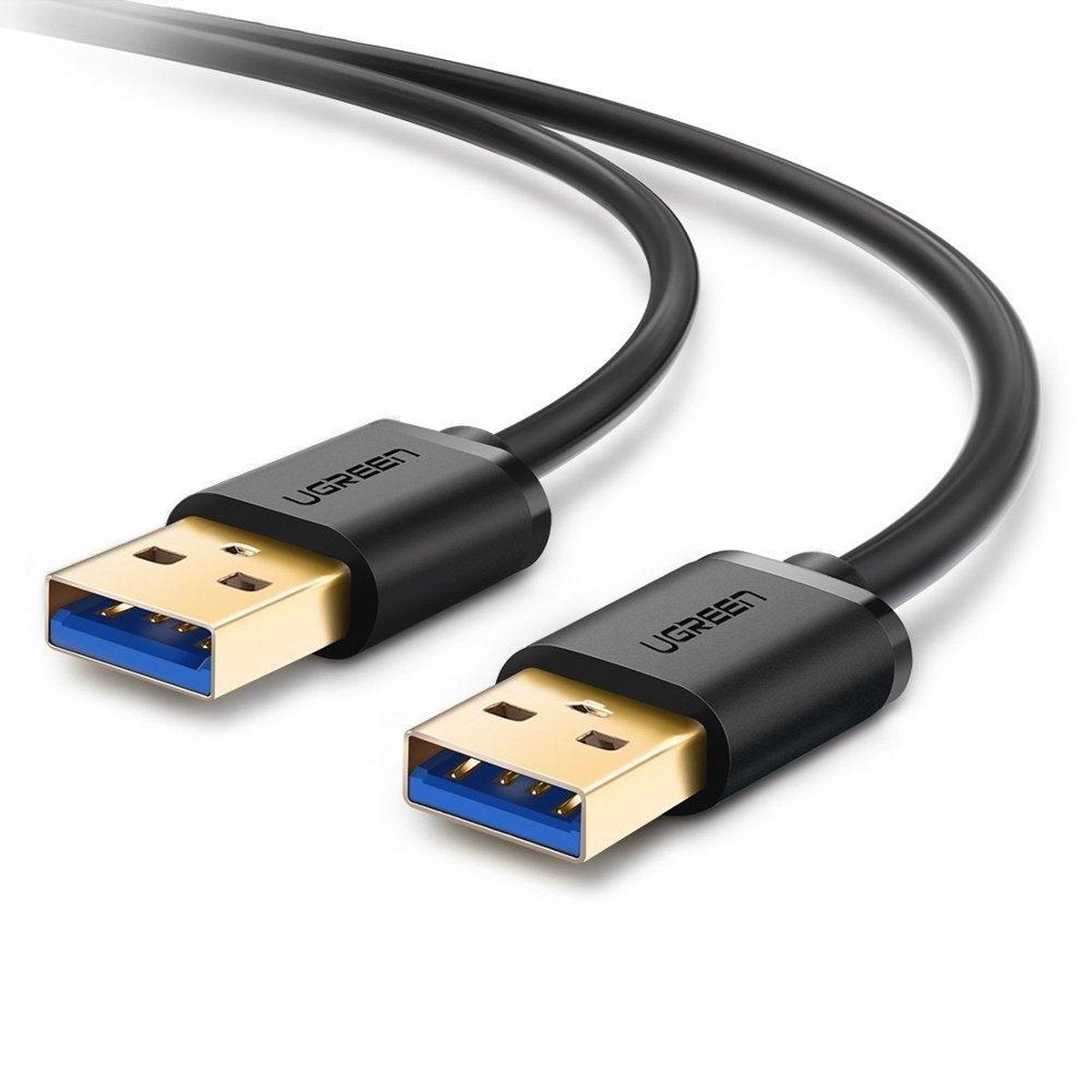 UGREEN 10369 - USB-A to USB-A SuperSpeed ​​Data Cable - USB 3.0 - 5Gbps - 0.5m - Black