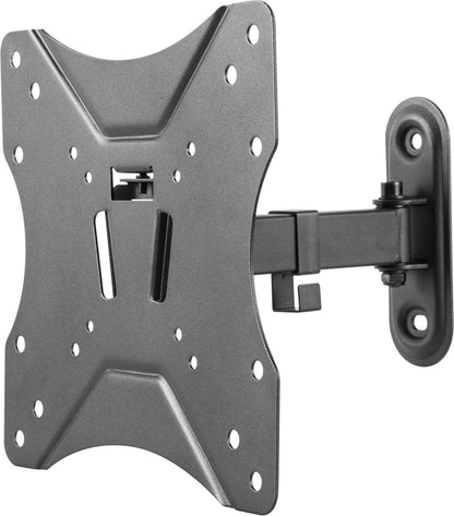 DELTACO OFFICE ARM-0252, Kantelbaar, draaibaar, TV Beugel, 23"- 42 inch, max. 25 kg, zwart